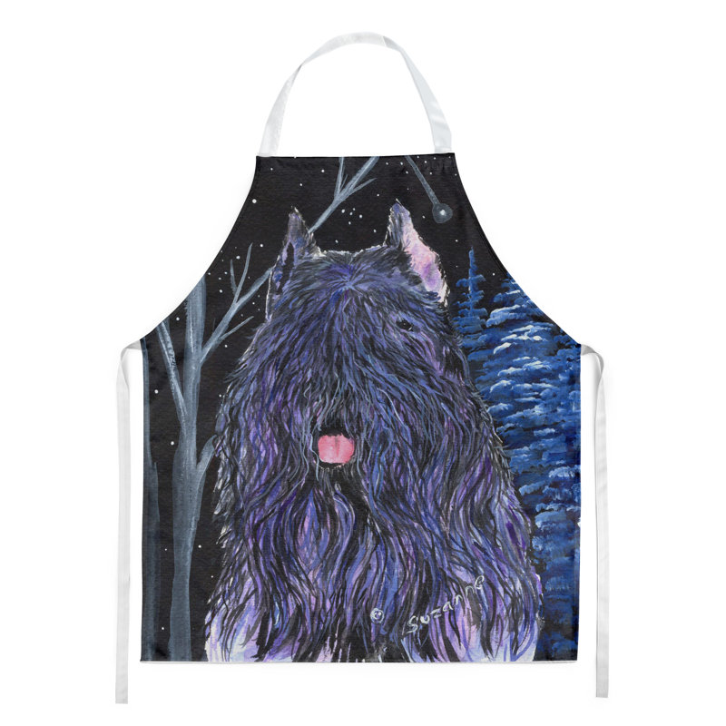 No Pattern Bib Apron