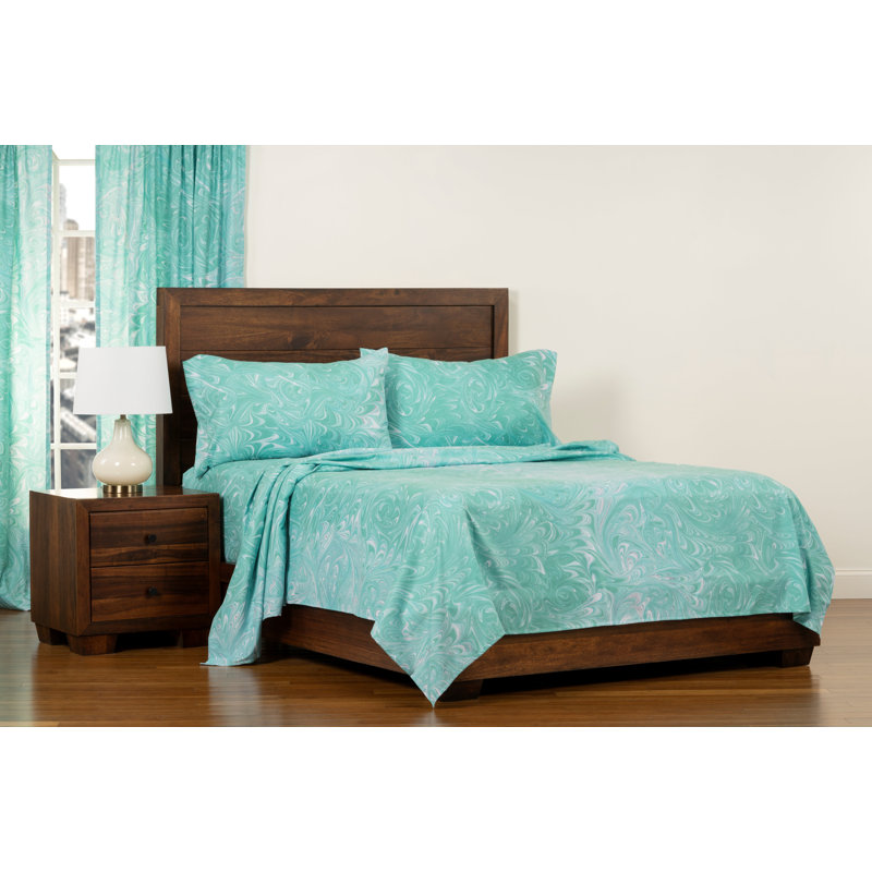 Ensemble de draps Aquarius, Ensemble de draps pour grand lit + un drap-housse 