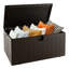 Coffre de terrasse verrouillable 130 gallons Topbuy