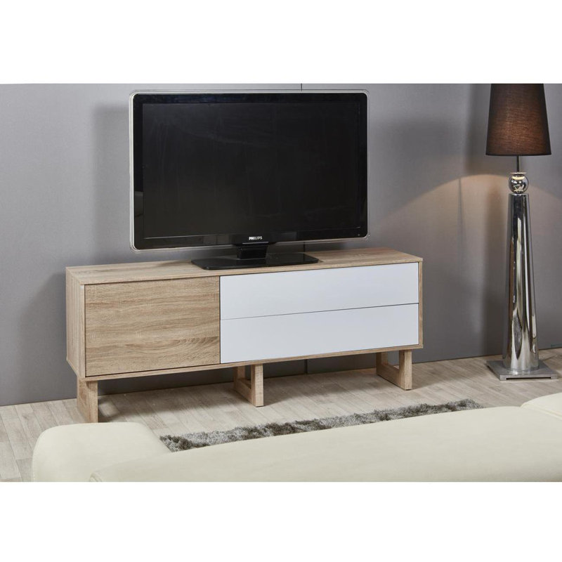 Alleman TV Stand for TVs up to 88"
