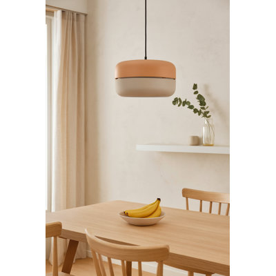 Derlyum 1 - Light Black Single Pendant