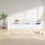 Lits de garde-corps à profil bas, structure simple en bois MDF, blanc moderne, chambre d'enfant