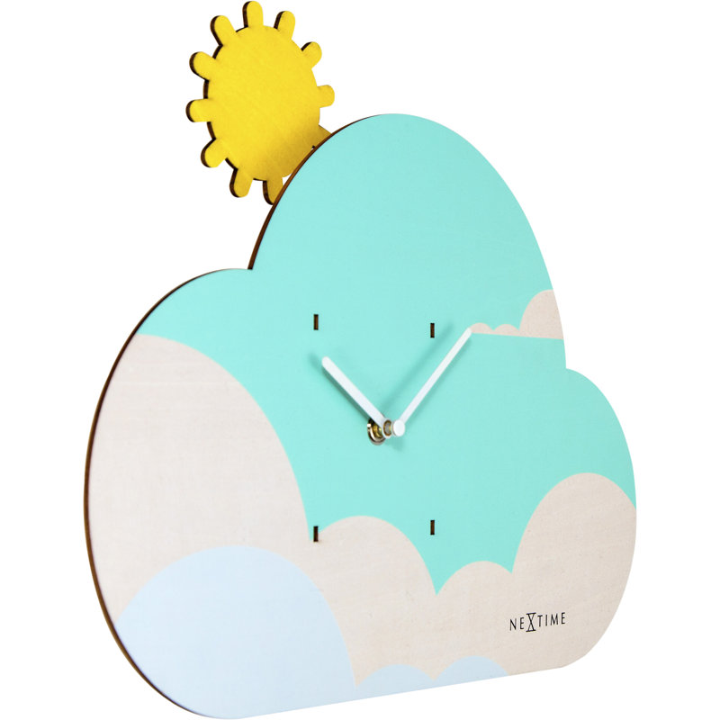 Horloge murale éclectique