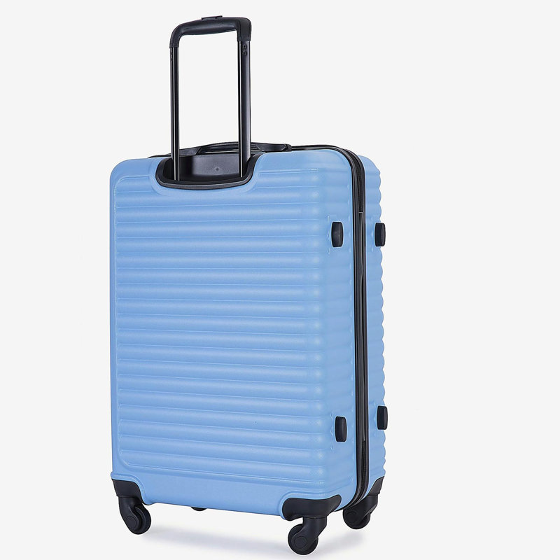 Luggage Sets 3 Piece,Suitcases with Wheels Hardshell,Lightweight Travel Suitcase Sets with TSA Lock,Light Blue,20/24/28inch