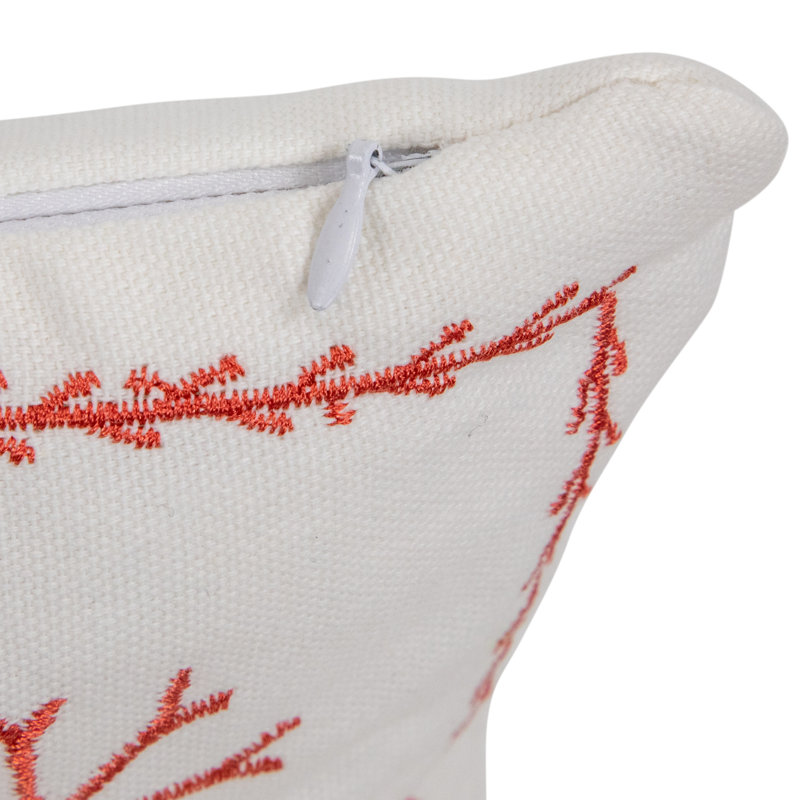 Cotton Lumbar Rectangular Pillow Cover & Insert