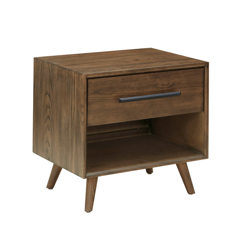 Cheeseman Emery Pecan Nightstand