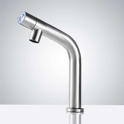 Electronic Brushed Nickel Touchless Sensor Faucet