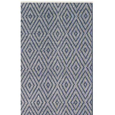 Akihisa Hand Woven Cotton Geometric Rug
