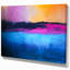 « blue from abstract painting art », reproduction de peinture à l’huile sur toile tendue-29490113