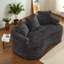 Petits canapés en chenille durable, aucun assemblage requis, conception moderne