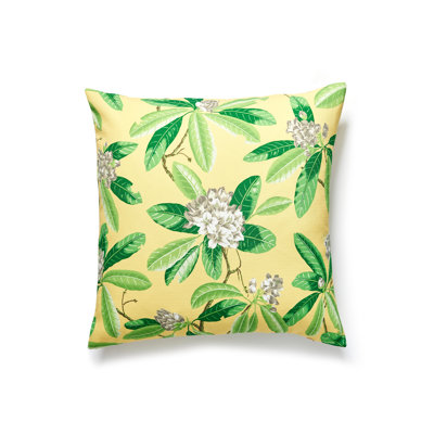 Rhododendron Square Indoor/Outdoor Pillow Cover & Insert