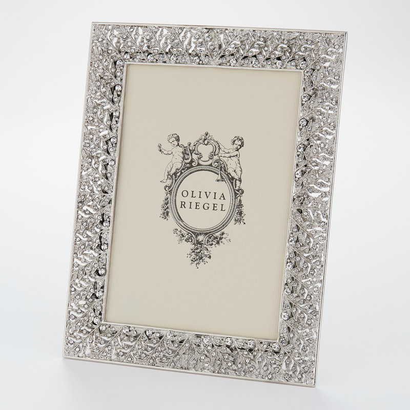 Florence Metal Picture Frame, 5" x 7", Silver