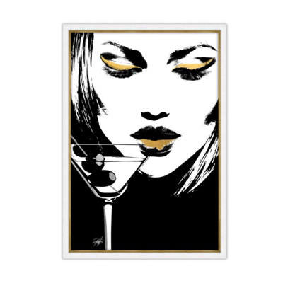 Glam Rock V par Kelli Ellis - Peinture sur toile