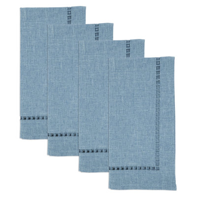 Laser-Cut Hemstitch Napkin (Set of 4)