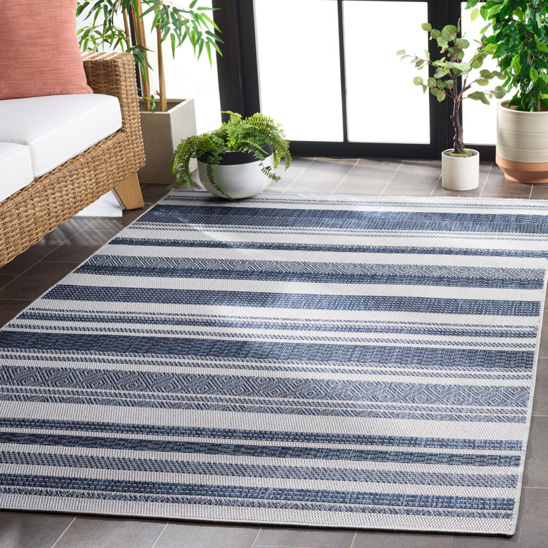 Tapis rayé Legros Performance Performance, Rectangle 5 pi 1 po x 7 pi 6 po
