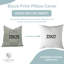 Housse de coussin décoratif décoratif Fabcline, coussin décoratif doux et durable pour canapé ou salon, Varmala-108803487-108803490-108803493