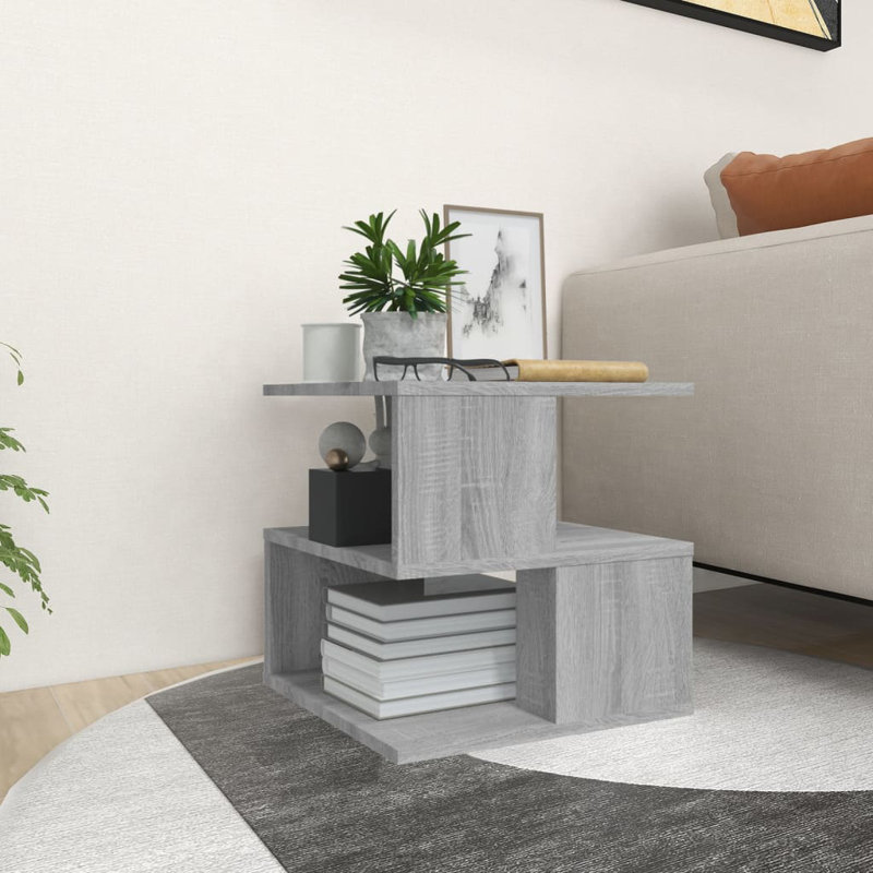 Table de bout vidaXL, Gris Sonoma, Gris Sonoma