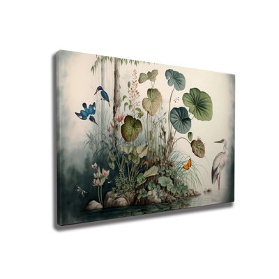 Peinture décorative sur toile
