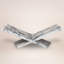 Black Marquina Marble TableTop Book Stand-1412065345