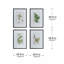 4 pièces de cadre photo sur papier