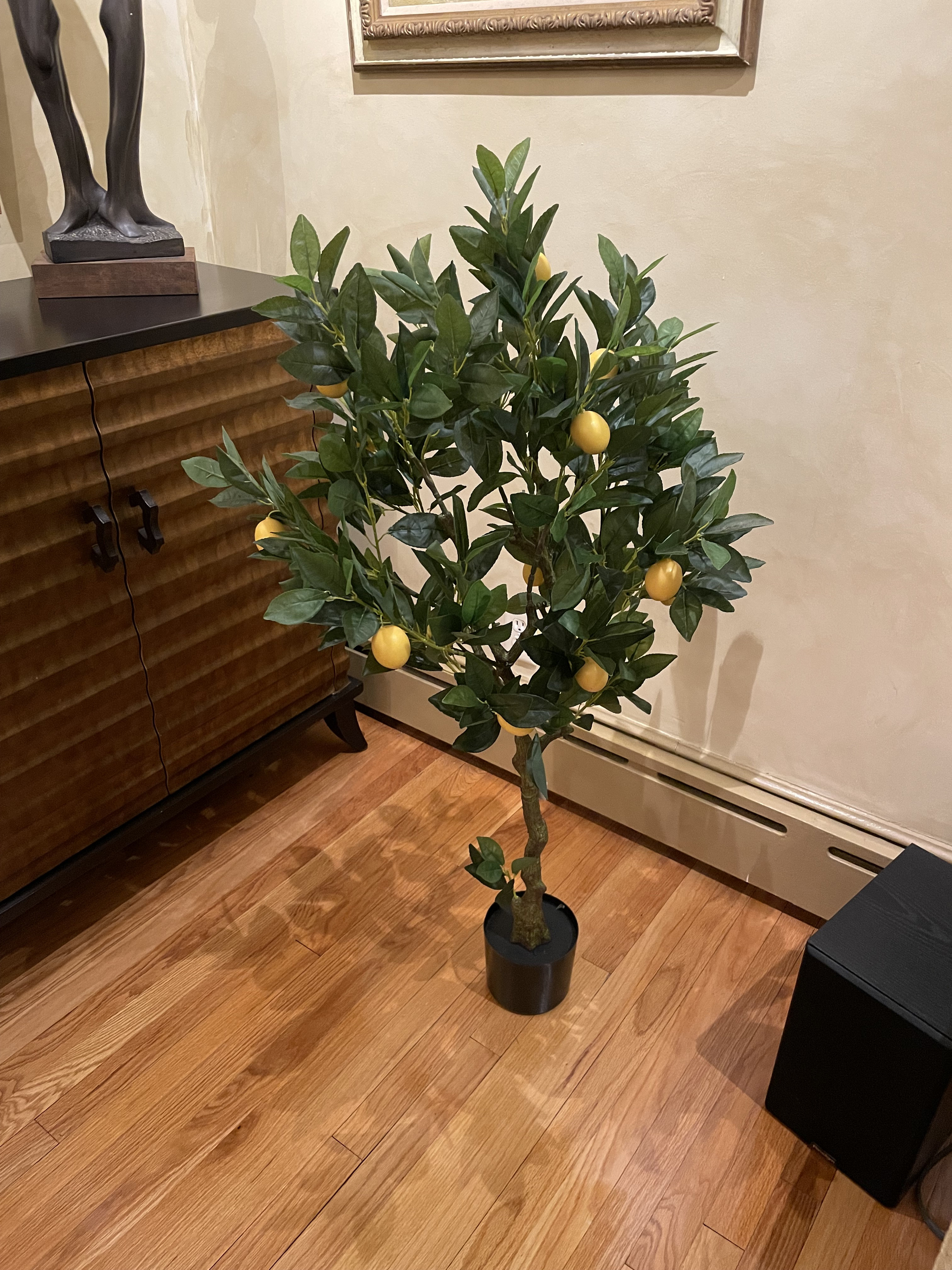 Primrue 48'' Faux Lemon Tree in Pot Wayfair