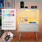 2-Pack Modern Nightstand with Charging Station and Fabric Drawers-1651829717