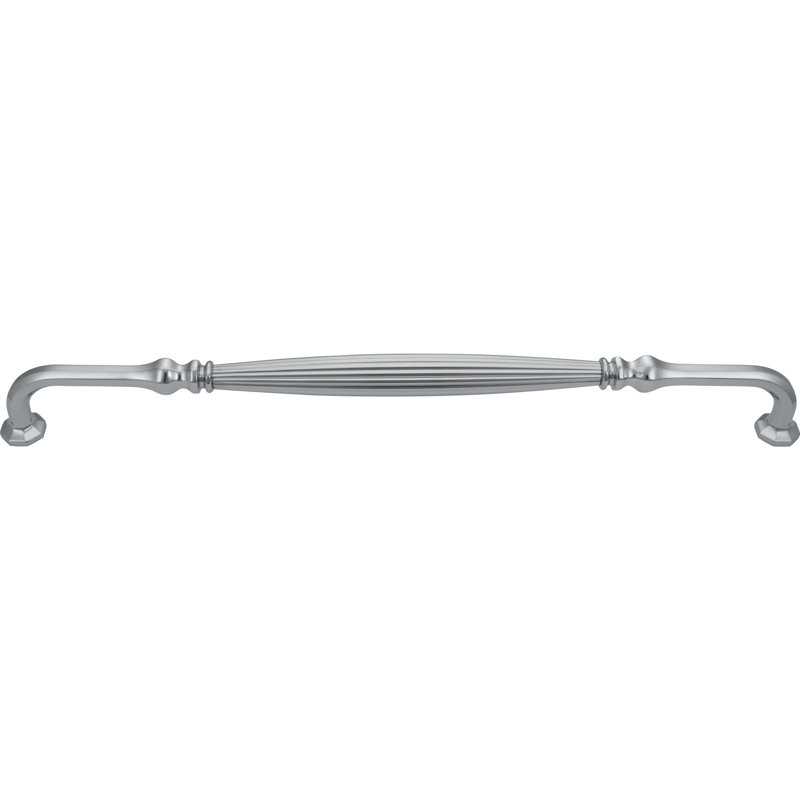 Roscato Appliance Pull, Polished Chrome, 12"