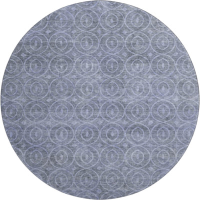 Premium Machine Washable Barry AMF1227 Geometric Rug