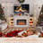 80" Fireplace Tv Stand With Electric Insert – Freestanding Media Console For Tvs Up To 90 Inches-1721688609
