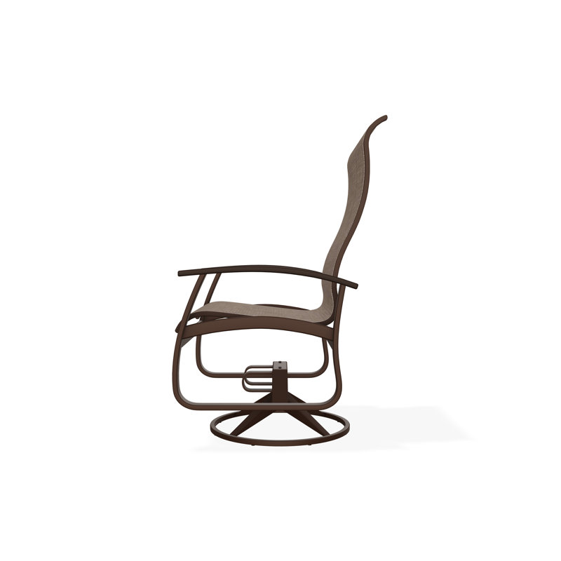 Belle Isle Outdoor Dining Chair, Kona, Augustine Fennel Sunbrella®