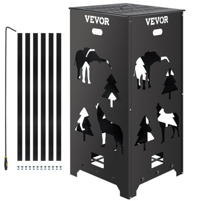 Tonneau avec brûleur Vevor