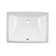 Cahaba 20'' Vitreous China Rectangular Bathroom Sink with Overflow