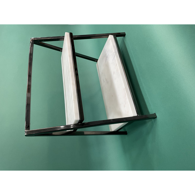 Brodie-Gael Marble Tiered Stand, Green