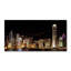 Hong Kong by Night 50cm x 100cm Glass Panel