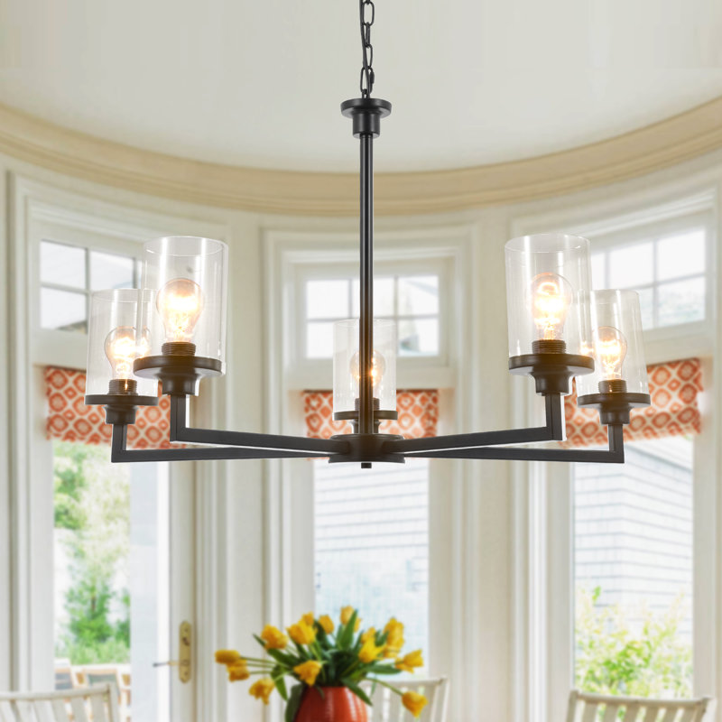 Rosibel 5 - Light Dimmable Classic / Traditional Chandelier