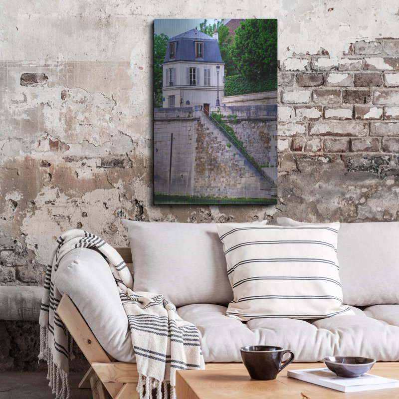 "Paris - House On seine" par AKG, H 36 po x l 24 po