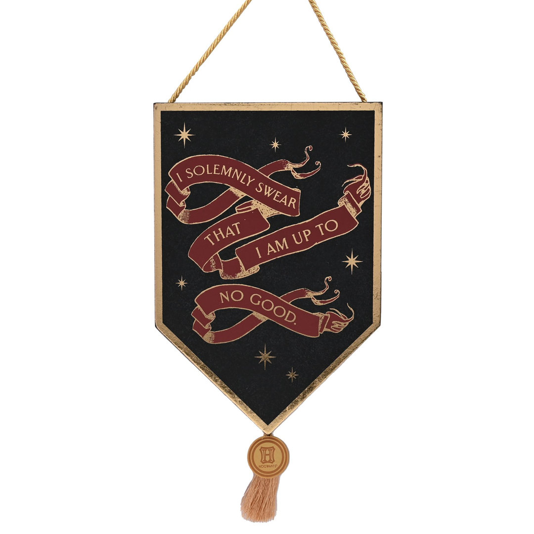 Holz-Wanddekoration Hängebanner I Solemnly Swear