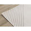 Tapis intérieur crème en polyester Cariad-2060320708