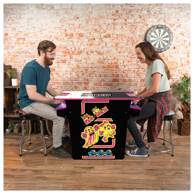 Ms. PAC-MAN Black Series Head-to-Head Arcade Table