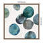 "Blue Orbits" par Jacob q, reproduction d'art sur toile encadrée-102458591