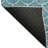 Premium Machine Washable Prisco Teal Rug-1490898624