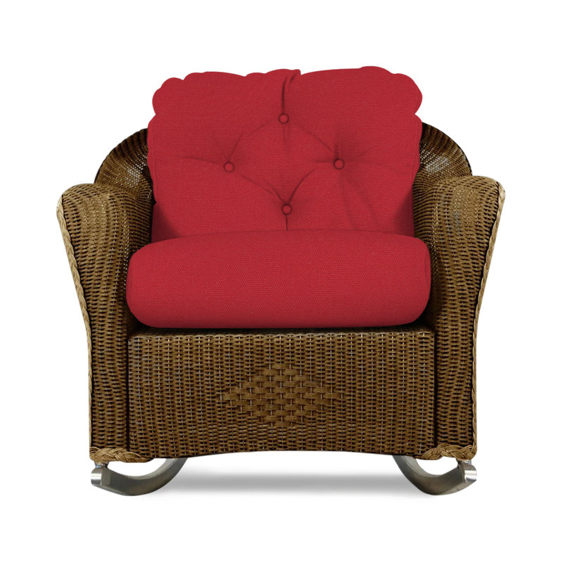 Reflections Outdoor Rocker Chair, Demo Stone, Bark