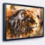 «Lion Collage - Animal Circle», art mural-35120073-26662857