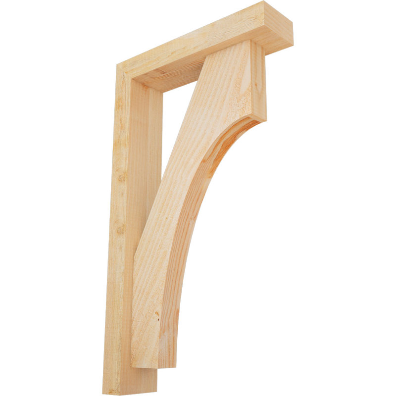 Support Westlake Block avec support décalé, 28 x 16, Sapin Douglas de l 4 po (scié brut)