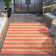 Well Woven Medusa Stria Geometric Flat-Weave Indoor/Outdoor Area Rug