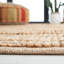 Tapis rayé en jute et coton tissé à la main Keavi-1413368131