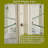 Carved Corner Display Cabinet with Adjustable Glass Shelves, Push-Open Doors for Wine & Collectibles-118323433