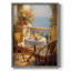 Reproduction encadrée FLORAL Series DCCLVI - bois massif-701681516