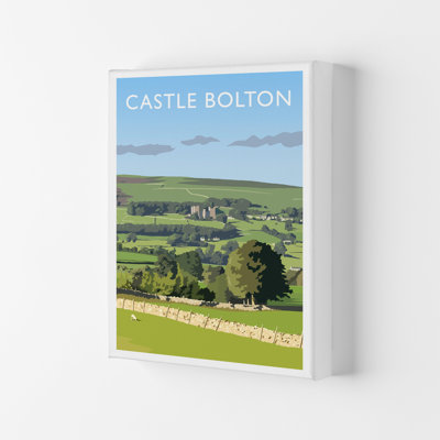 Castle Bolton Portrait 1 Piece Wall Art