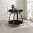 Nickel End Table